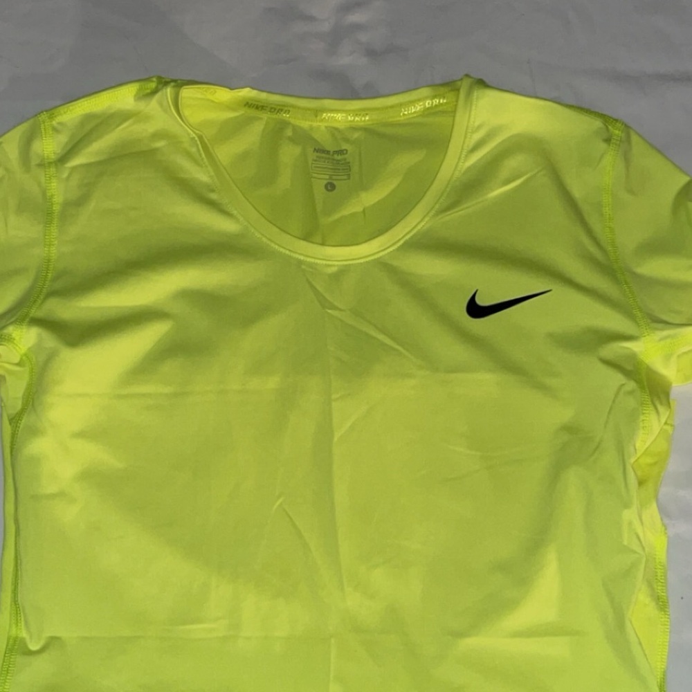 Neon Nike activewear top